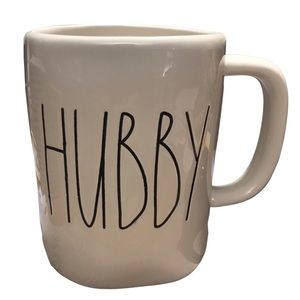 RAE DUNN by Magenta HUBBY Coffee Mug Artisan Col